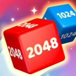 Chain Cube 2048: 3D Merge Game